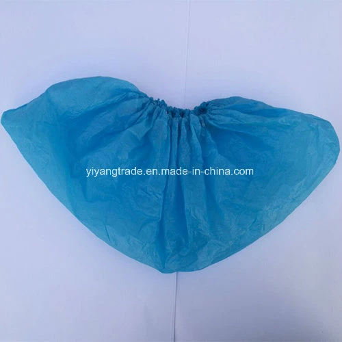 Disposable Plastic CPE Shoe Cover with Non Slip