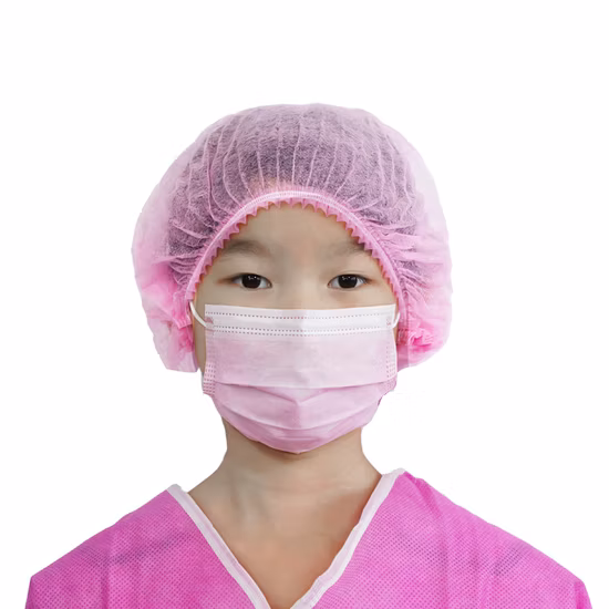Bulk Hot Sell Weiße Farbe Verstellbare Einweg-Ohrbügel-Bärenform 3D-Kindergesichtsmaske